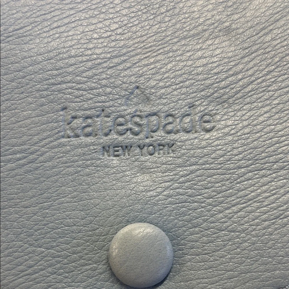 Kate Spade Light Blue and White Crossbody Bag - Picture 2 of 4